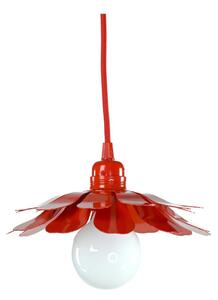 Bohemia-Design - Lustr na lanku 1xE27/60W/230V červená