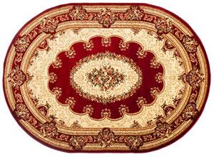 Makro Abra Oválný koberec YESEMEK 5889A červený Rozměr: 200x300 cm