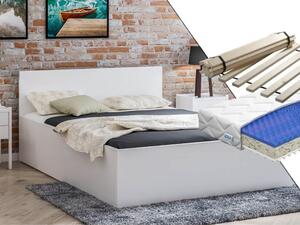 Magnat Vyvýšená postel Mary 120 x 200 cm + sendvičová matrace + rošt