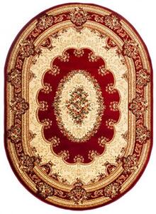 Makro Abra Oválný koberec YESEMEK 5889A červený Rozměr: 200x300 cm
