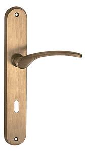 Dveřní kování LEKO OTZI BA Z1420 (ABR), klika-klika, Otvor pro obyčejný klíč BB, Twin ABR (mosaz patinovaná), 72 mm