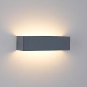 Brilagi - LED Venkovní nástěnné svítidlo DONNANI LED/12W/230V antracit IP44