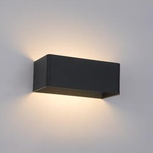 Brilagi - LED Venkovní nástěnné svítidlo DONNANI LED/7W/230V černá IP44