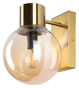 Nástěnná lampa SFERIO 1xE14/5W/230V mosaz/kouřová béžová
