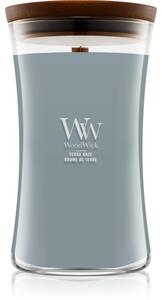 Woodwick Terra Haze vonná svíčka s dřevěným knotem 610 g