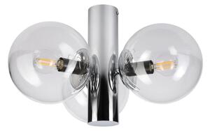 Stropní svítidlo SFERIO 3xE14/5W/230V lesklý chrom/čirá