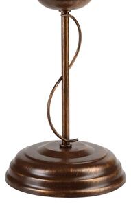 Stolní lampa ANTON 1xE14/60W/230V bronzová