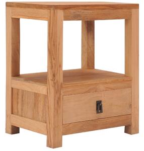 Noční stolek 40 x 30 x 50 cm masivní teakové dřevo