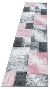 Ayyildiz Kusový koberec HAWAII 1710, Růžová Rozměr koberce: 80 x 150 cm