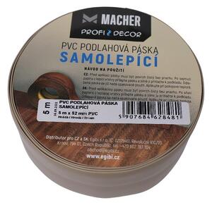 Macher PVC podlahová páska SAMOLEPÍCÍ hnědá - Délka: 5 m