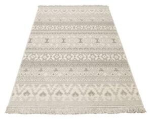 Koberec Tempo Natural-F Poncho Etno světle šedý