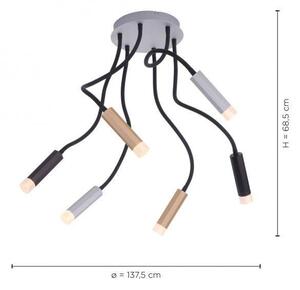 Paul Neuhaus Stropní LED svítidlo PURE-GEMIN, 31W, d. 137,5 cm, 3000K stmívatelné
