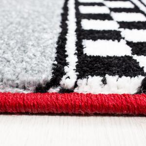 Ayyildiz Dětský kusový koberec KIDS 0460, Červená Rozměr koberce: 80 x 150 cm