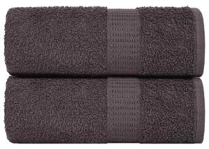 Ručníky Na Ruce 2Ks 30X30Cm 360 G/M² 100% Bavlna Antracitová