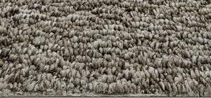 Breno Metrážový koberec BARRA 49, šíře role 400 cm, Hnědá, Vícebarevné