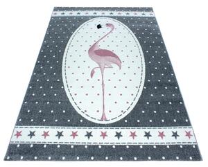 Ayyildiz Dětský kusový koberec KIDS 0630, Růžová Rozměr koberce: 160 x 230 cm