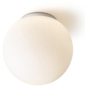 BOLLY 26 stropní opálové sklo/chrom 230V E27 15W IP44 - RED - DESIGN RENDL