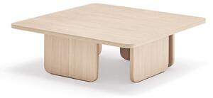 Béžový Konferenční stolek Arq 100 × 100 × 35 cm TEULAT