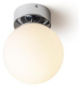 BOLLY 17 stropní opálové sklo/chrom 230V E27 15W IP44 - RED - DESIGN RENDL