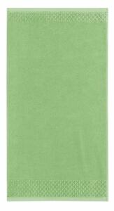 Luxusní ručník Carlo - zelená (rozměr: 50 x 100 cm)