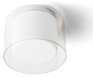 VENICE 23 stropní čiré sklo/opálové sklo/chrom 230V E27 20W IP44 - RED - DESIGN RENDL