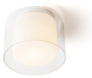 VENICE 23 stropní čiré sklo/opálové sklo/chrom 230V E27 20W IP44 - RED - DESIGN RENDL