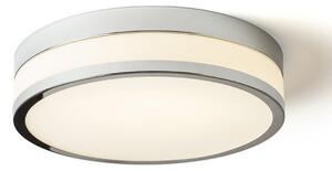CIRA LED 35 stropní opálové sklo/chrom 230V LED 24W IP44 3000K - RED - DESIGN RENDL