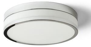 CIRA LED 35 stropní opálové sklo/chrom 230V LED 24W IP44 3000K - RED - DESIGN RENDL