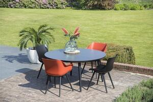 Zahradní jídelní stůl Sophie Studio průměr 128 cm - černý