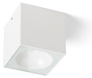 SENZA SQ stropní bílá čiré sklo 230V LED 6W IP65 3000K - RED - DESIGN RENDL
