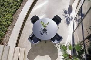 Zahradní jídelní stůl Sophie Studio průměr 128 cm - bílý
