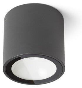 SENZA R stropní antracitová čiré sklo 230V LED 6W IP54 3000K - RED - DESIGN RENDL