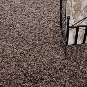 Ayyildiz Kusový koberec LIFE 1500, kulatý, Taupe Rozměr koberce: 80 cm KRUH