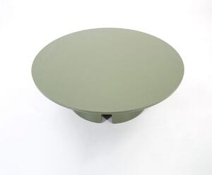 Zelený Konferenční stolek Cep 110 × 110 × 36,5 cm TEULAT