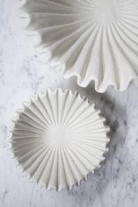 Mísa Harlow bílá polyresin 27 x 11 cm