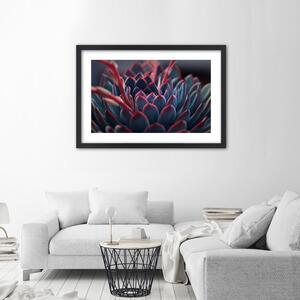 Plakát Krásná rostlina Barva rámu: Hnědá, Rozměry: 100 x 70 cm