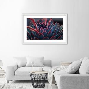 Plakát Krásná rostlina Barva rámu: Bílá, Rozměry: 100 x 70 cm