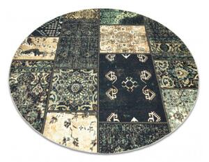 Koberec ANTIKA Ancient Olive patchwork zelený