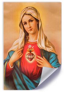 Gario Plakát Srdce Panny Marie Barva rámu: Bez rámu, Velikost: 20 x 30 cm