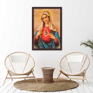 Plakát Srdce Panny Marie Barva rámu: Bez rámu, Velikost: 20 x 30 cm