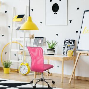 OTOČNÁ ŽIDLE PRO MLÁDEŽ, síťovina, pink MID.YOU - Dětské otočné židle, Online Only
