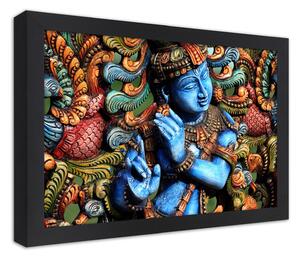 Plakát Hinduismus - Ráma Barva rámu: Černá, Rozměry: 30 x 20 cm