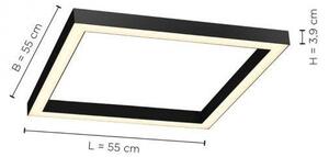 Paul Neuhaus Stropní LED svítidlo PURE-LINES, 29W, 55x55 cm, CCT 2700-5000K