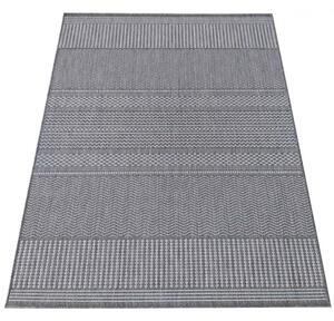 Makro Abra Kusový koberec sysalový oboustranný ZARA 12 Šedý Rozměr: 80x150 cm
