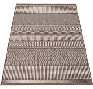 Makro Abra Kusový koberec sysalový oboustranný ZARA 12 Hnědý Rozměr: 120x170 cm