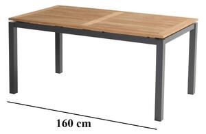 Zahradní Jídelní Stůl Sonata 160 x 90 cm