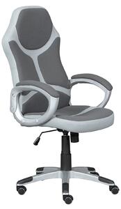 Kancelářská židle na kolečkách Bryce - šedá
