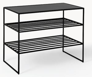 Kovový botník Bench