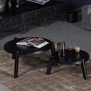 Konferenční stolky Burly sada 2 ks 39 × 78 × 78 / 29 × 58 × 58 cm BEPUREHOME