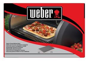 Weber Glazovaný pizza kámen 30 x 44 cm